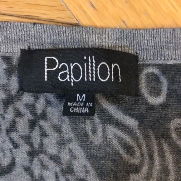 Papillon Black and white dress Size medium - Picture 5 of 8